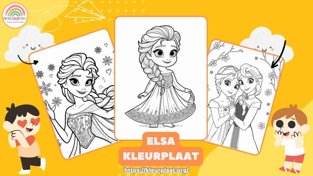 Elsa Kleurplaat Uitgelichte Afbeelding