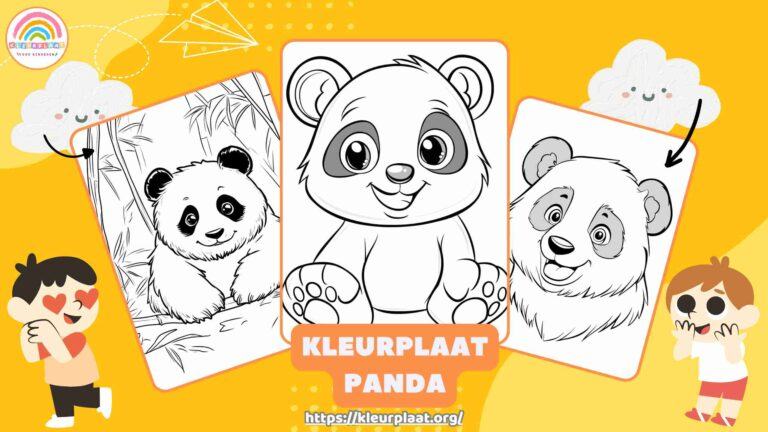 Kleurplaat Panda Uitgelichte Afbeelding