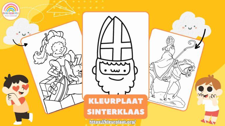 Kleurplaat Sinterklaas Uitgelichte Afbeelding