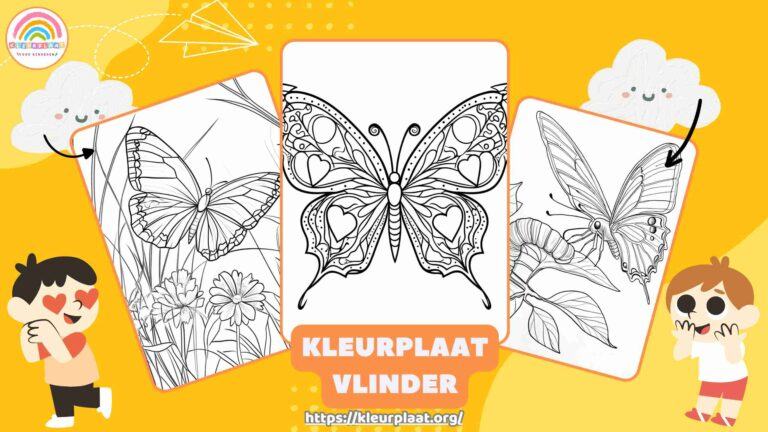 Kleurplaat Vlinder Uitgelichte Afbeelding