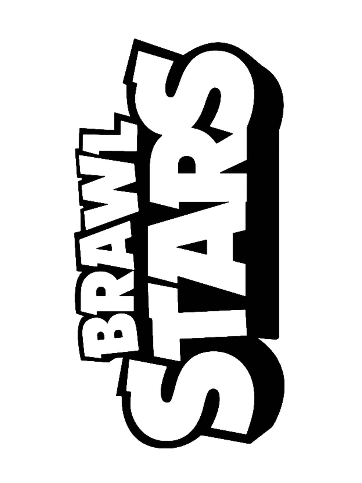 Logo Naam Brawl Stars Kleurplaat