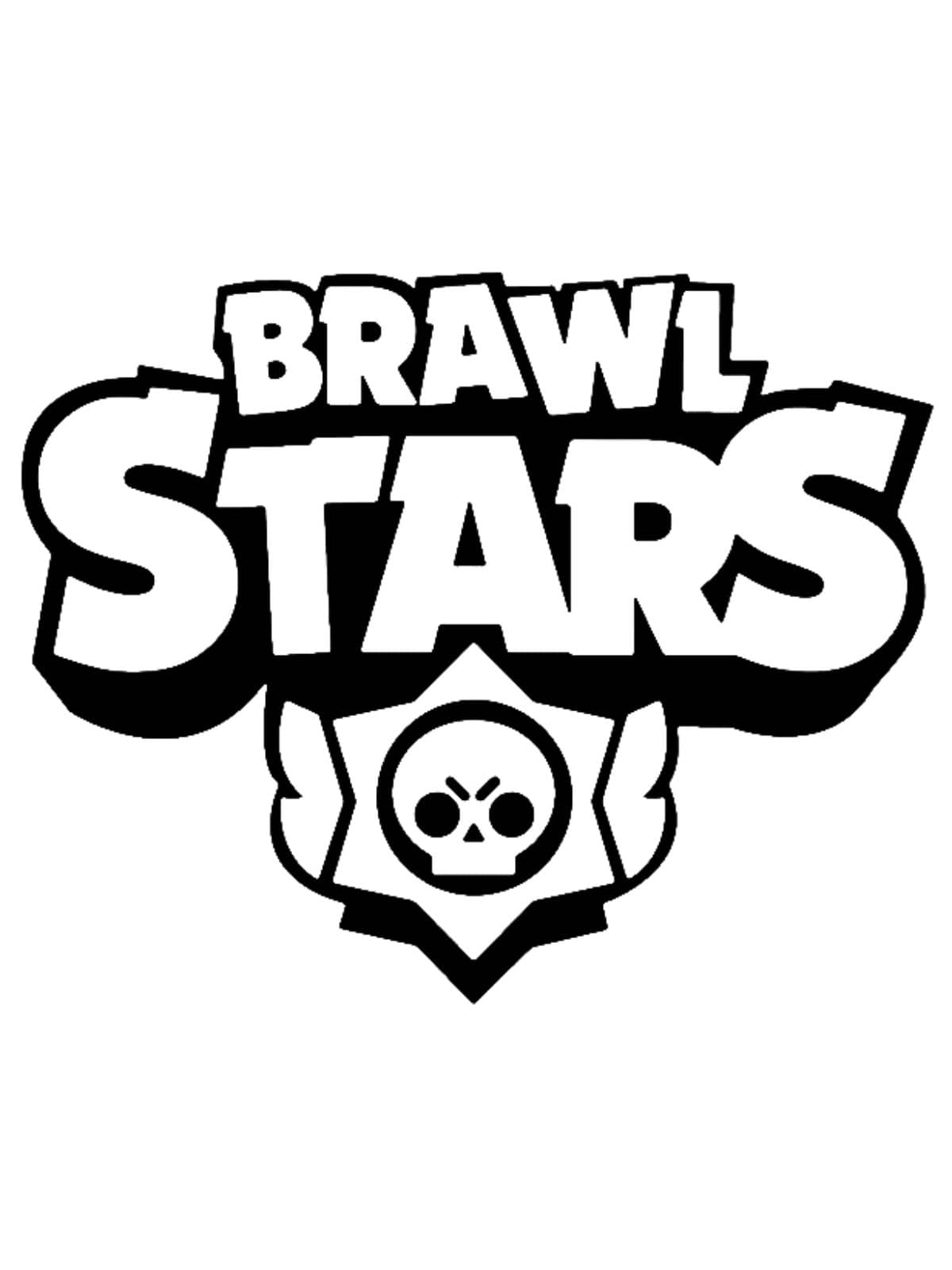 Logo Verticaal Brawl Stars Kleurplaat