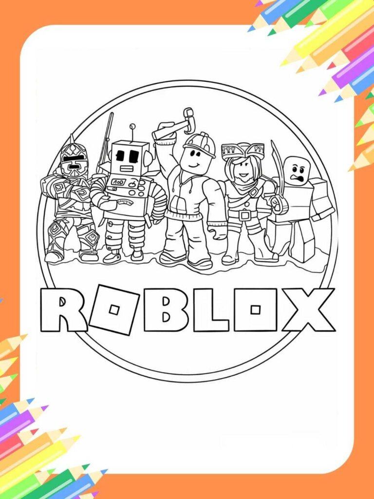 Roblox Kleurplaat Banner Afbeelding