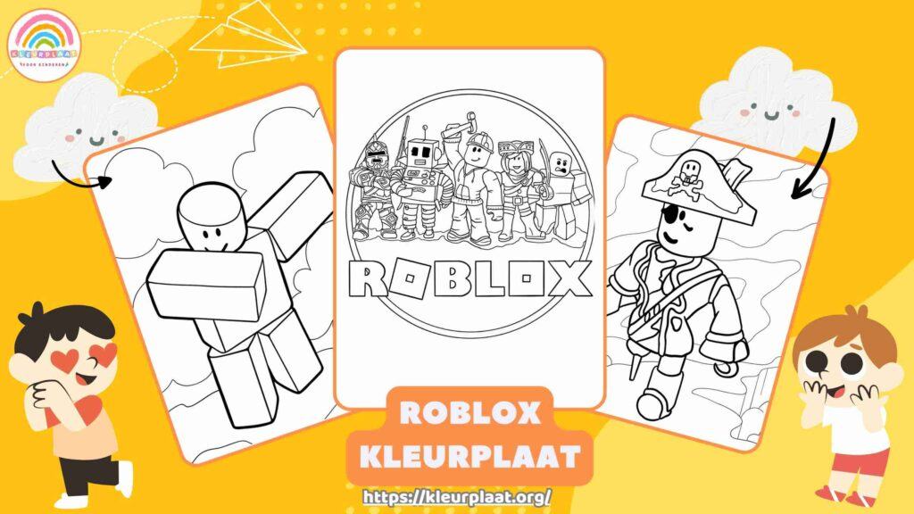 Roblox Kleurplaat Uitgelichte Afbeelding