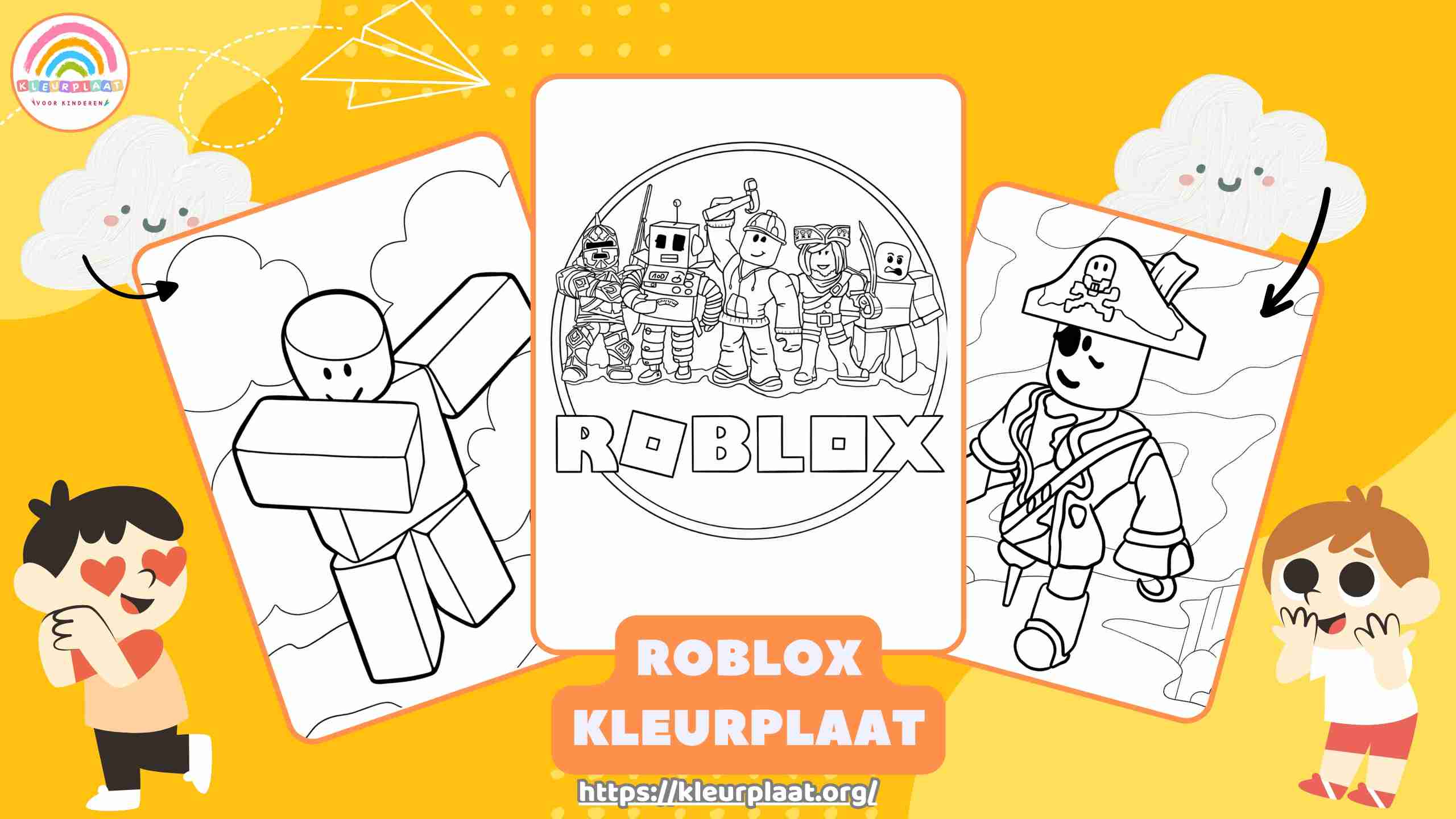 Roblox Kleurplaat Uitgelichte Afbeelding