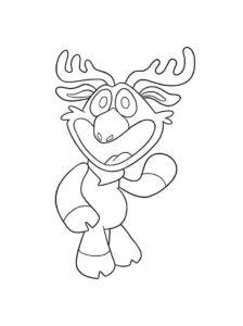 Gratis Smiling Critters Kleurplaat (PDF Printen) - Kleurplaat.org