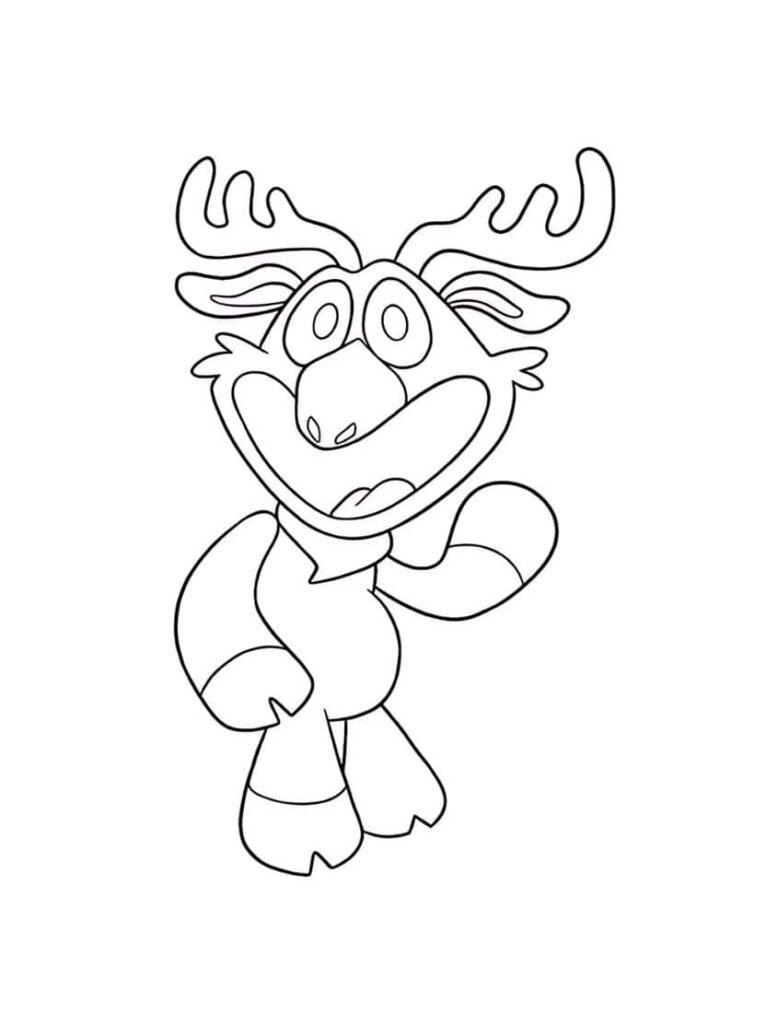 Gratis Smiling Critters Kleurplaat (PDF Printen) - Kleurplaat.org