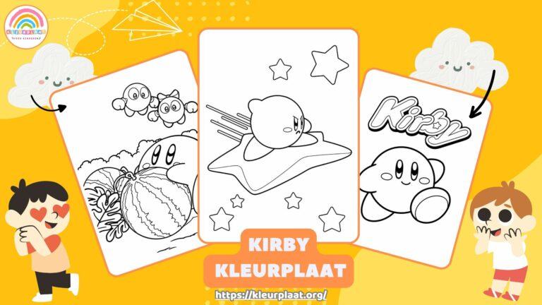 Kirby Kleurplaat