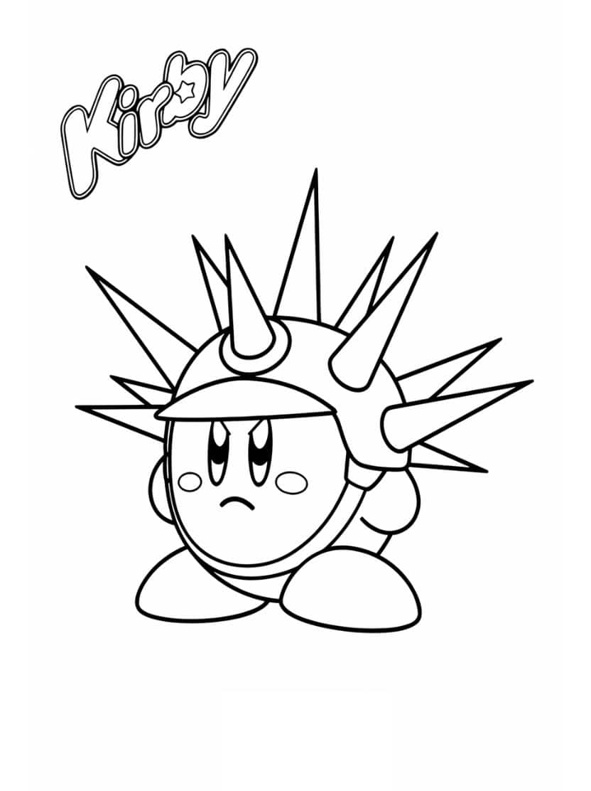 Kirby Kleurplaten Gratis