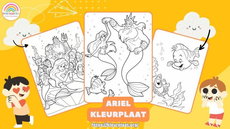 Kleurplaat Ariel