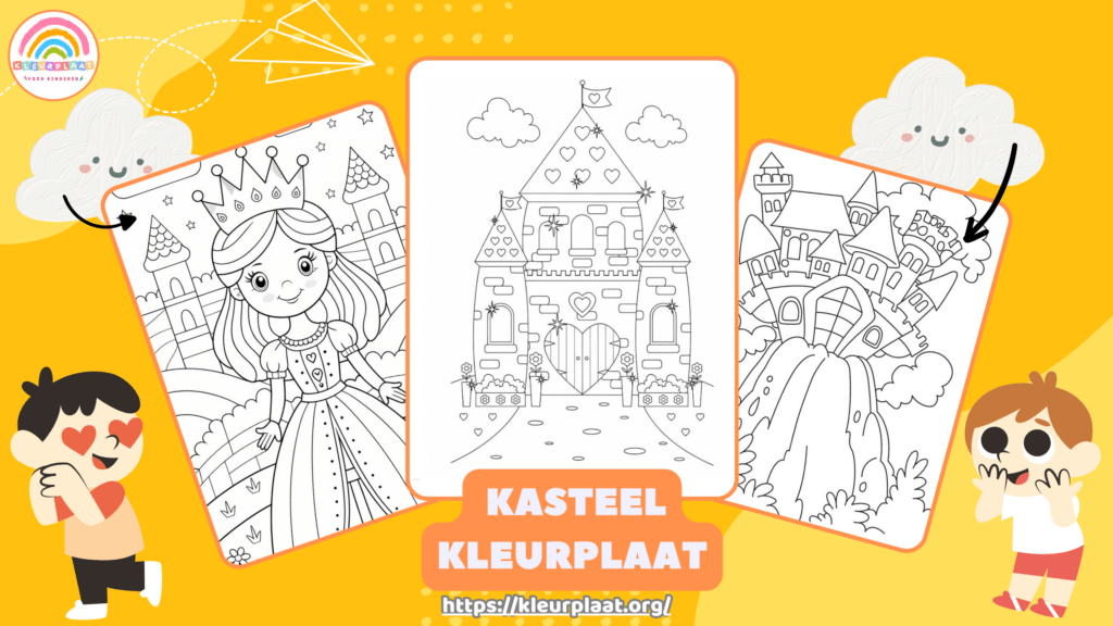 Kleurplaat Kasteel