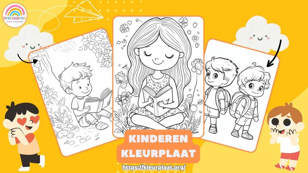 Kleurplaat Kinderen