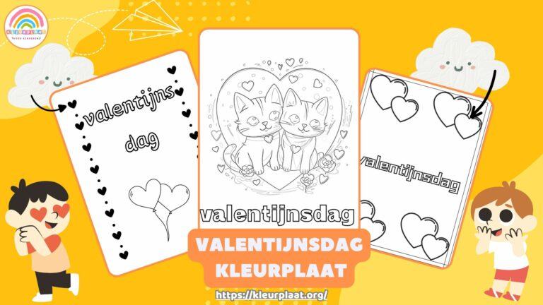 Kleurplaat Valentijnsdag