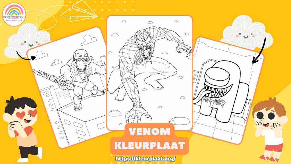 Kleurplaat Venom