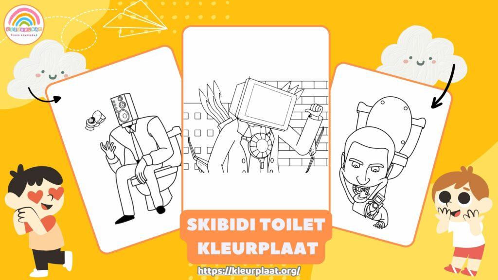 Kleurplaatskibidi Toilet