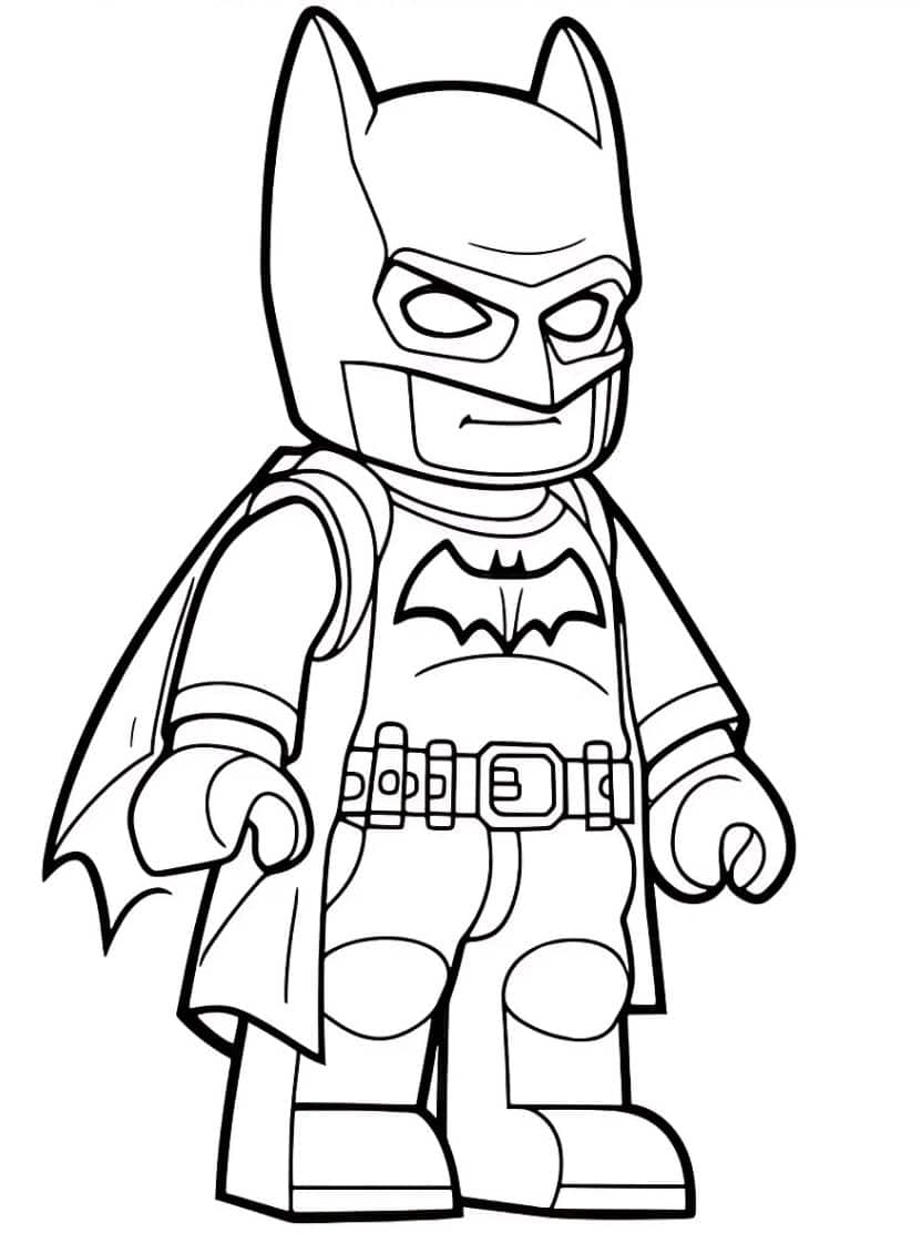 Lego Batman Kleurplaten