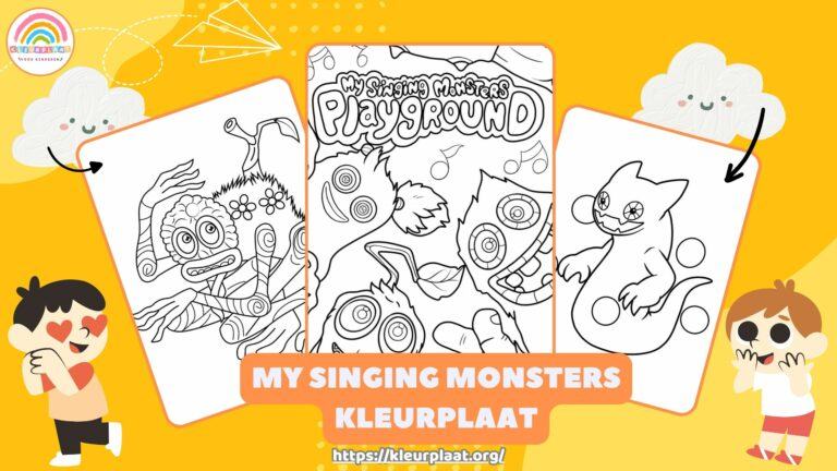 My Singing Monsters Kleurplaat