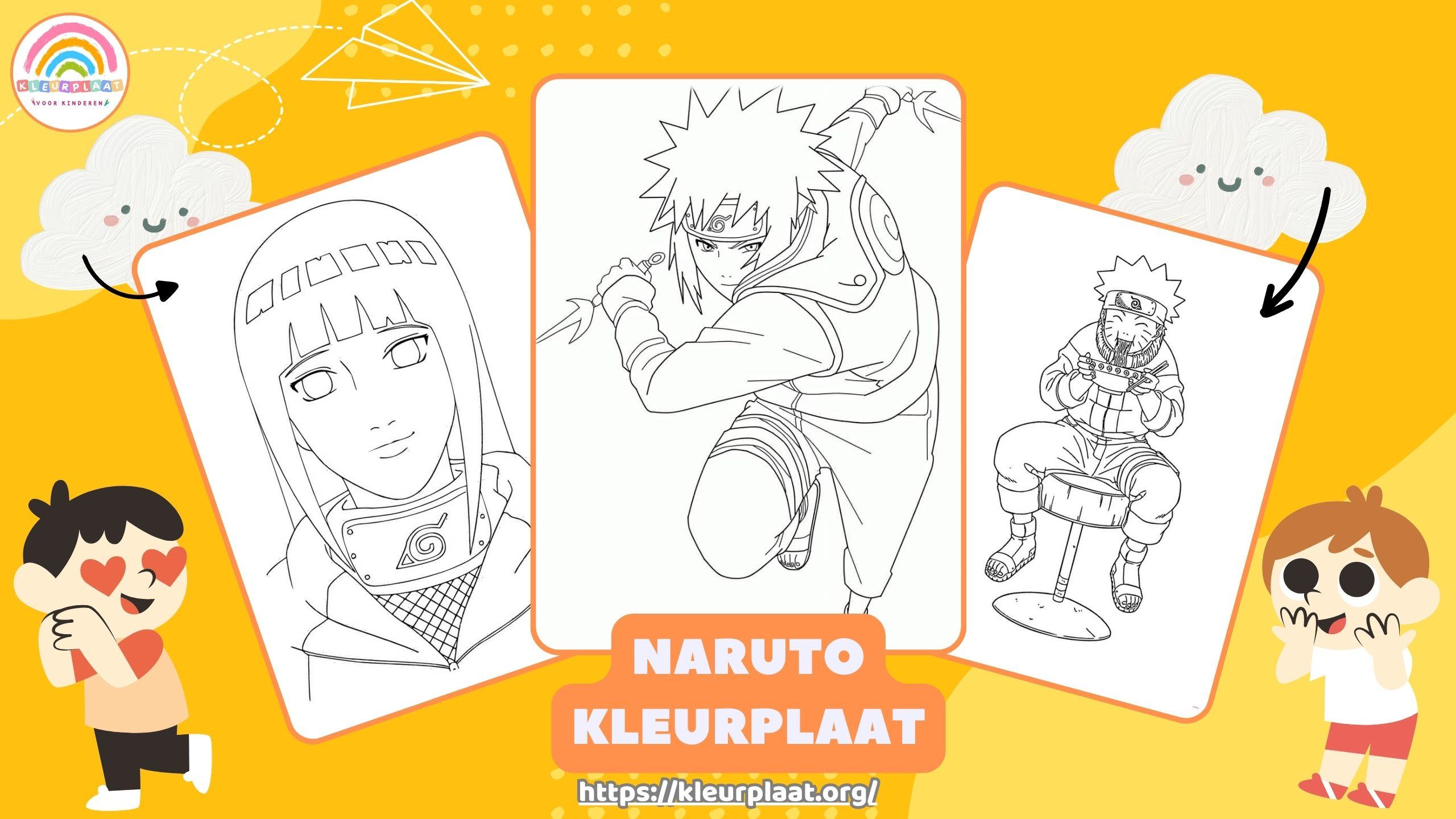 Naruto Kleurplaat