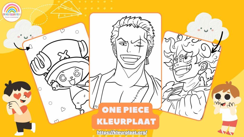 One Piece Kleurplaat