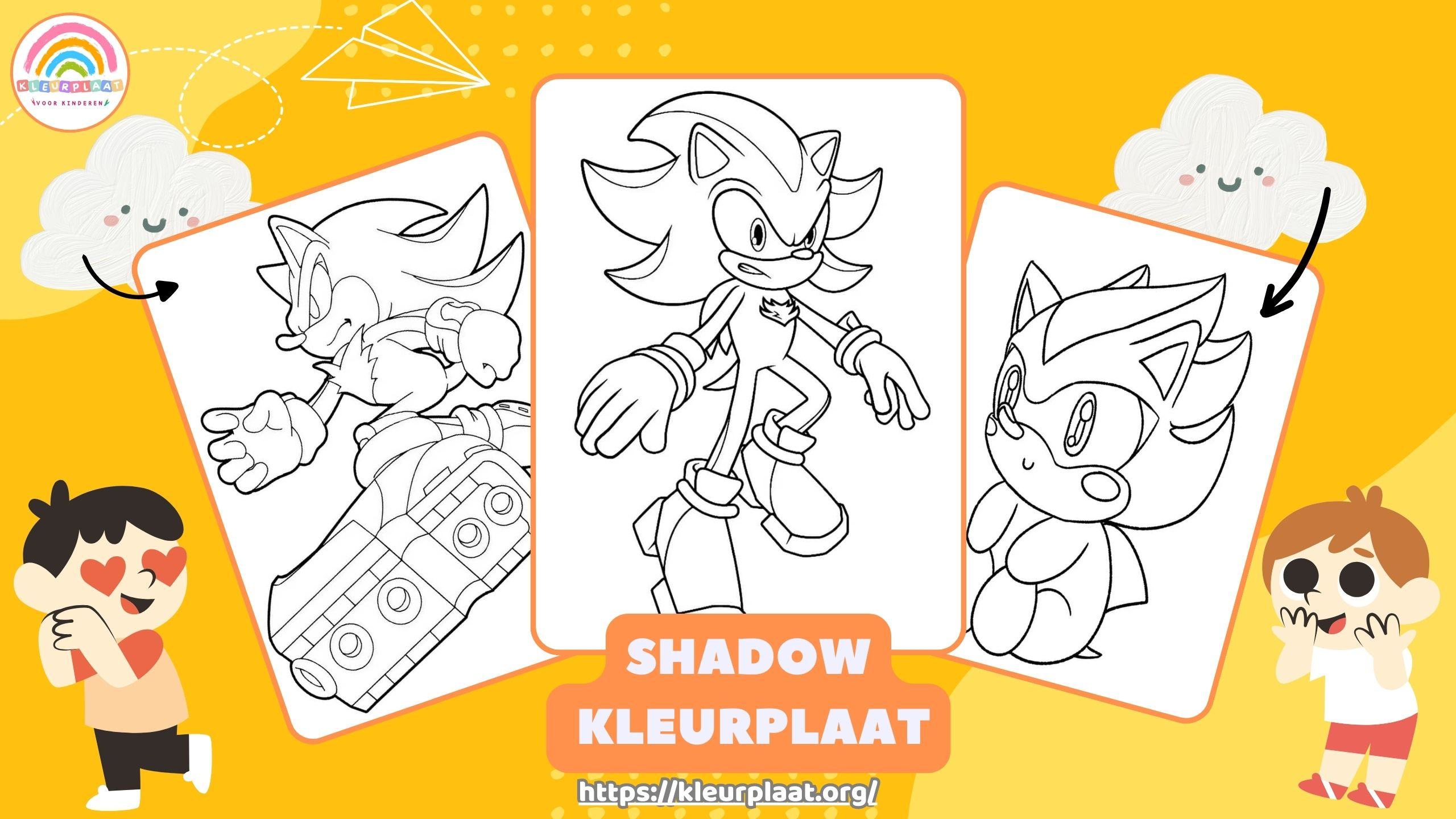 Shadow Kleurplaat