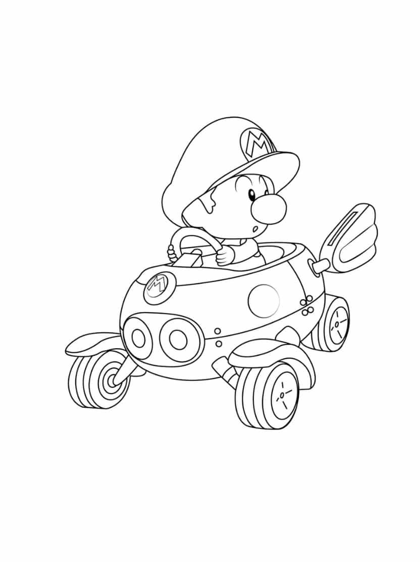 Baby Mario Kart