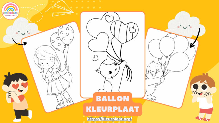 Ballon Kleurplaat