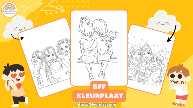 Bff Kleurplaat