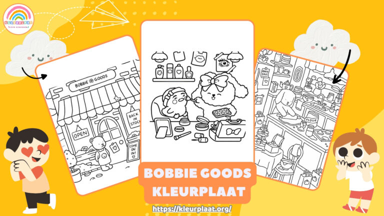 Bobbie Goods Kleurplaat