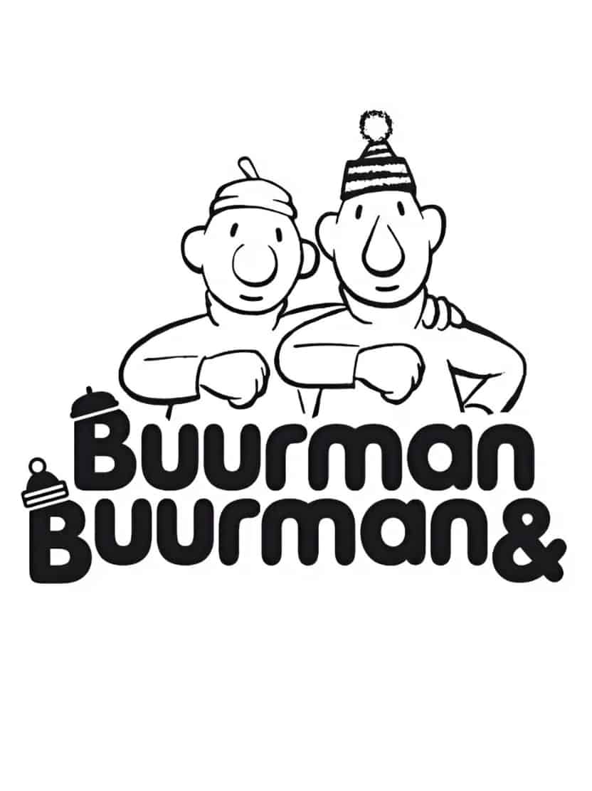 Buurman En Buurman Kleurplaat Logo