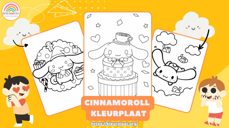 Cinnamoroll Kleurplaat