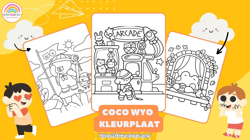 Coco Wyo Kleurplaten