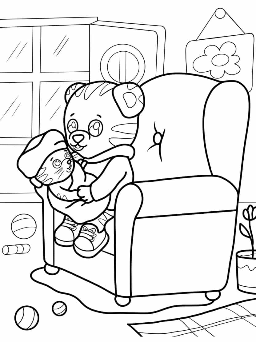 Daniel Tiger Babysitten