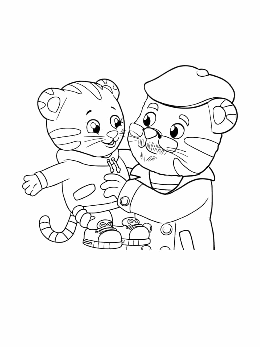 Daniel Tiger En Grootvader