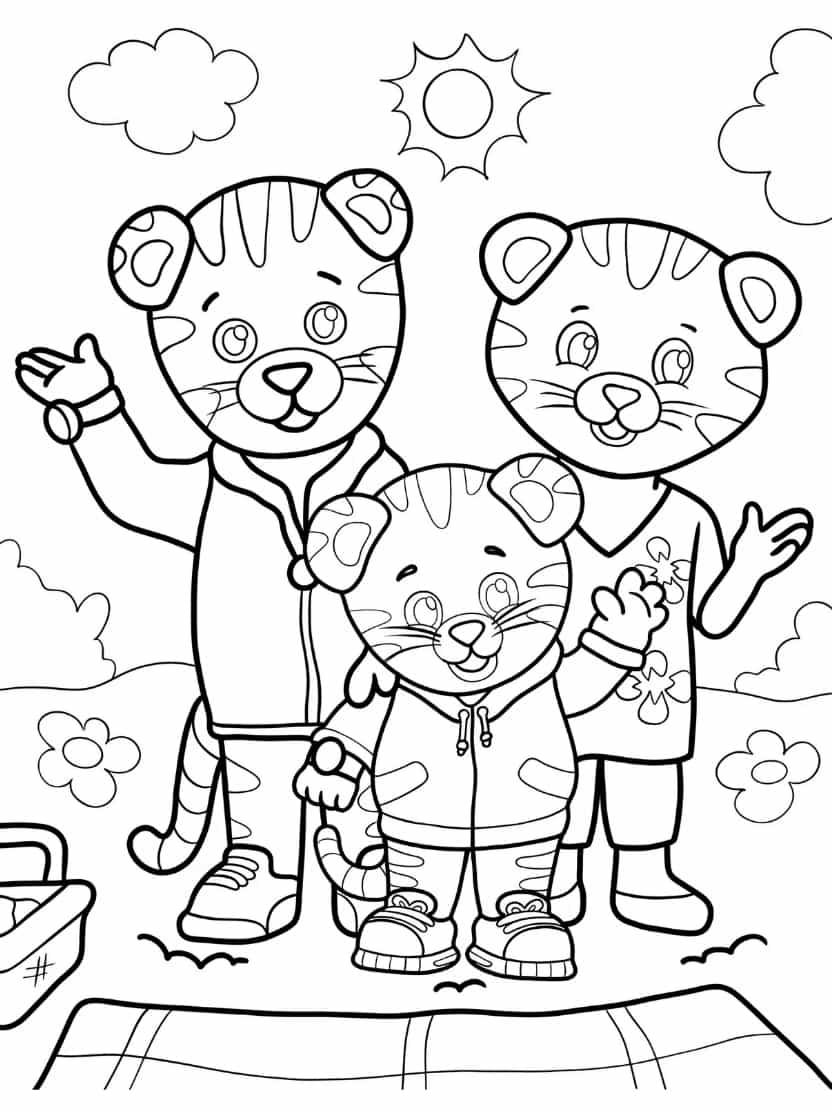 Daniel Tiger Familie