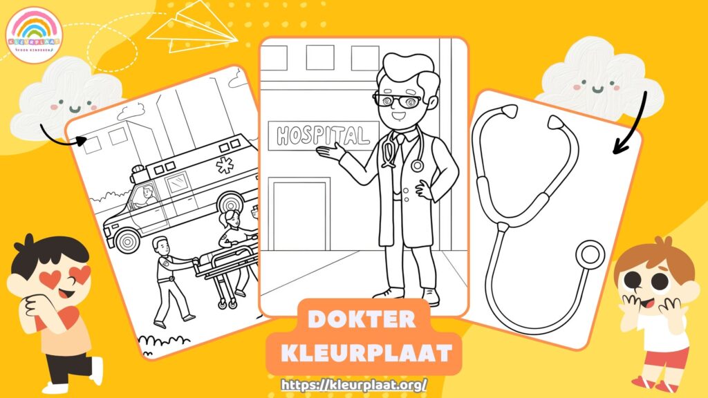 Dokter Kleurplaat