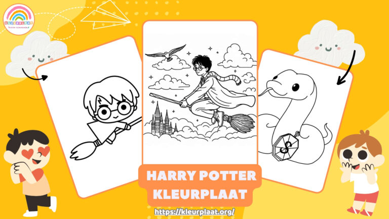 Harry Potter Kleurplaat