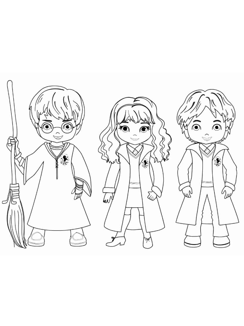 Harry Potter Trio