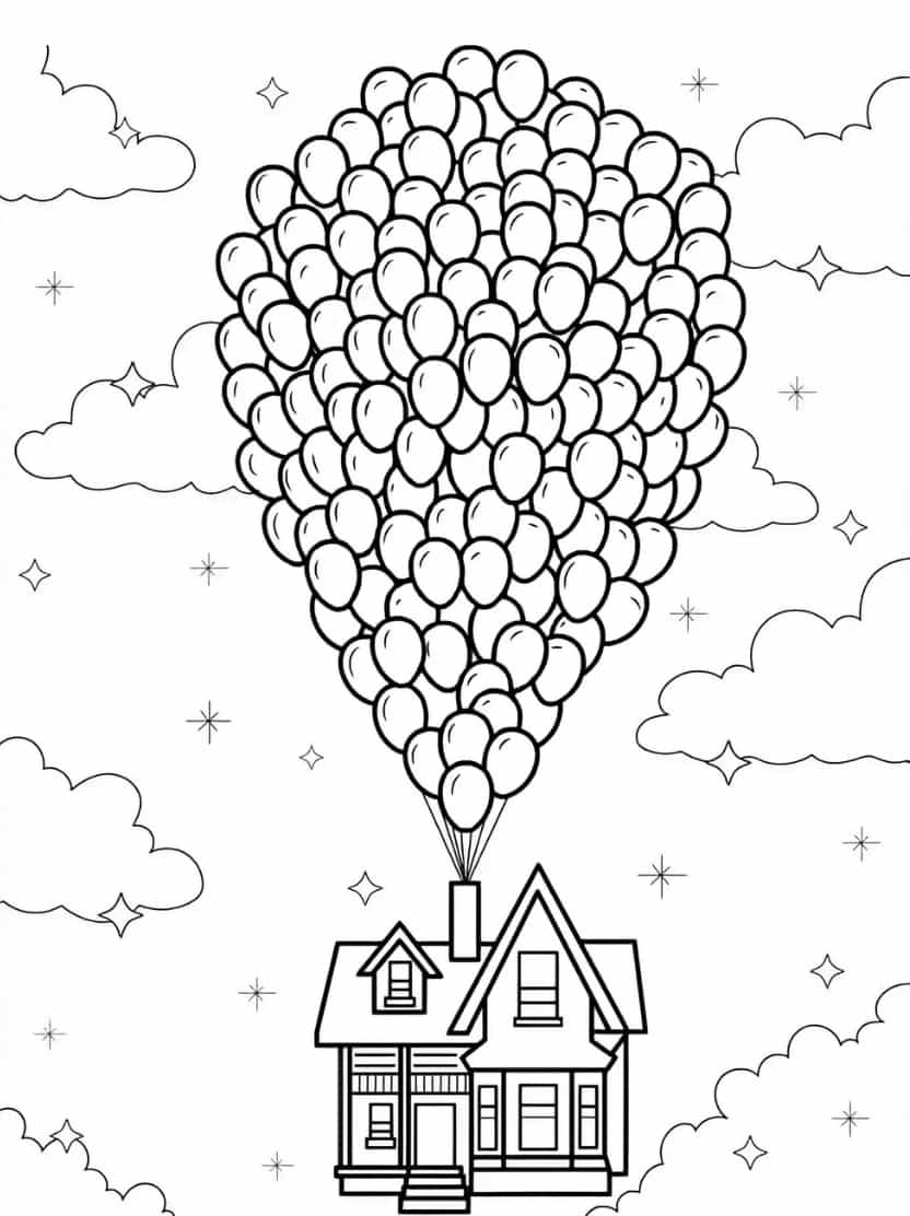 Huis Met Ballon