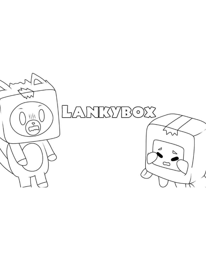 Lankybox Met Een Logo