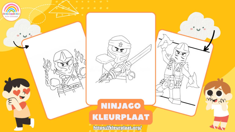 Ninjago Kleurplaat