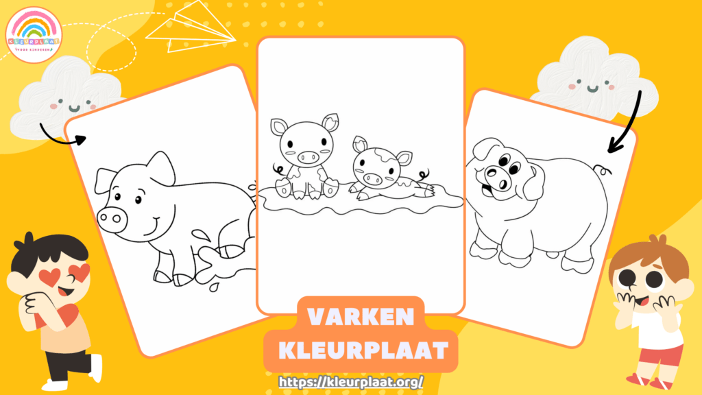 Varken Kleurplaat