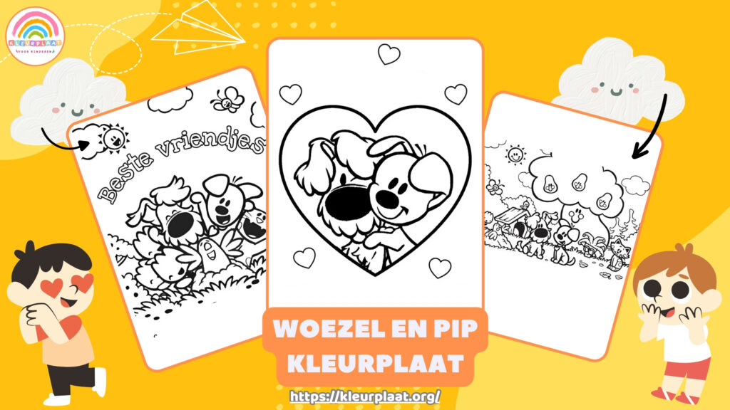 Woezel En Pip Kleurplaat